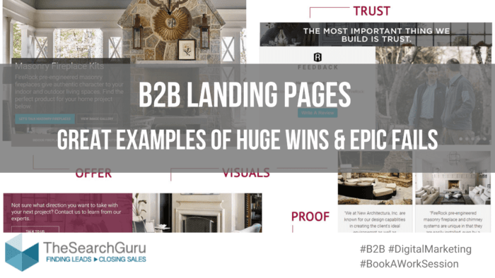 landing page B2B