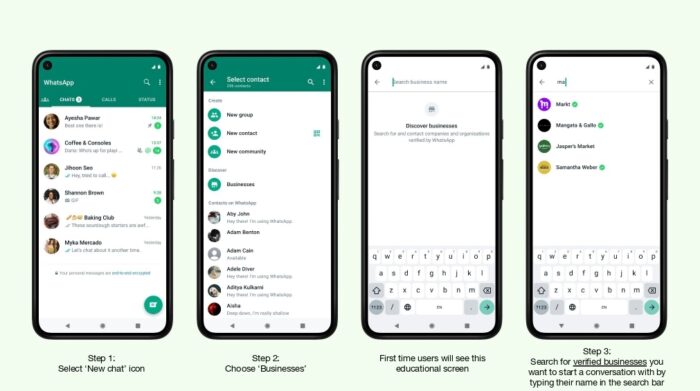 cara menggunakan whatsapp business