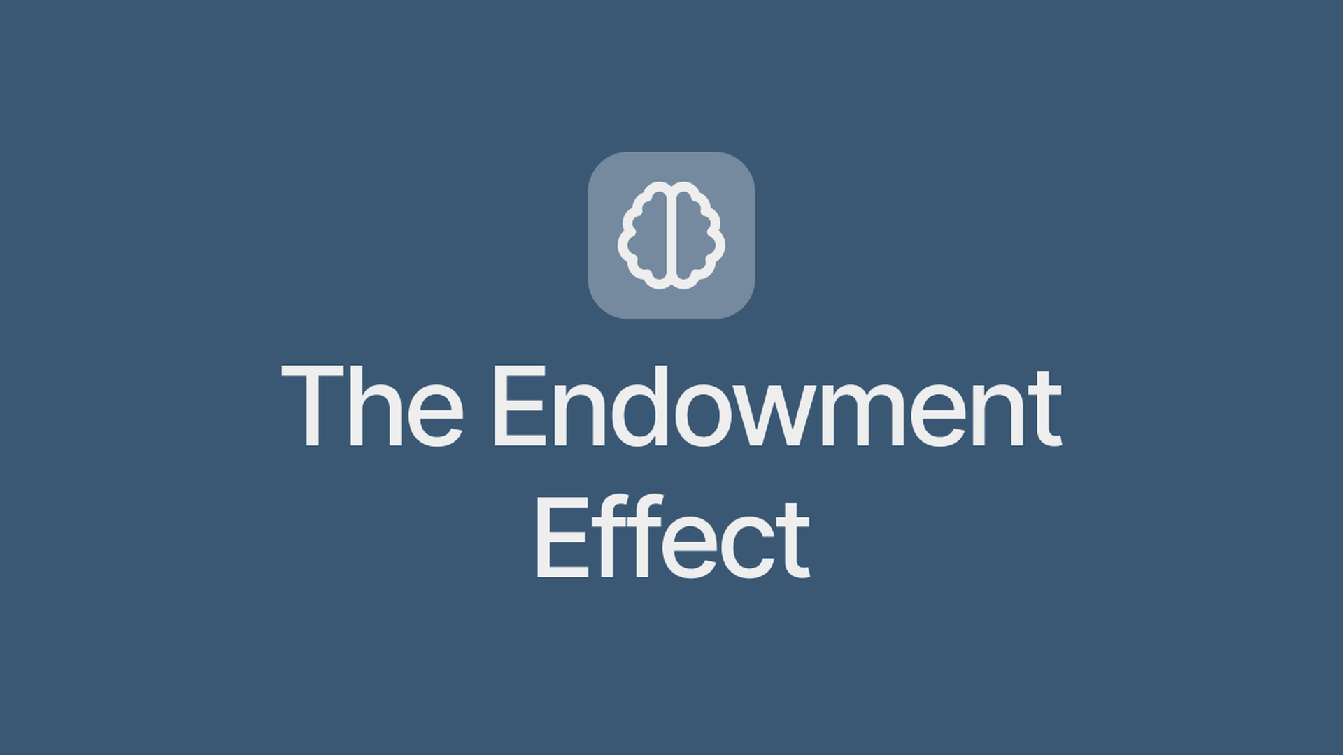 endowment effect marketing