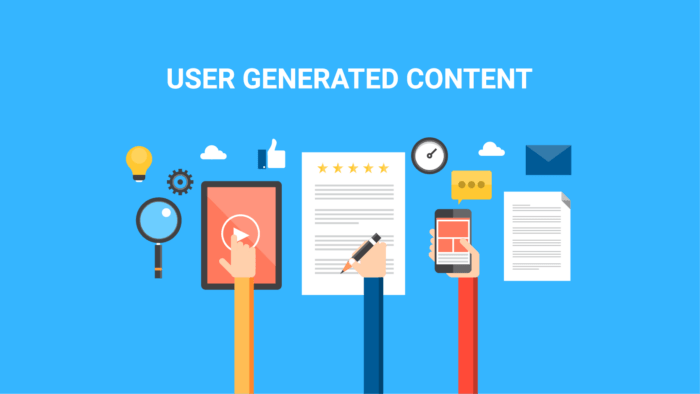 user generated content